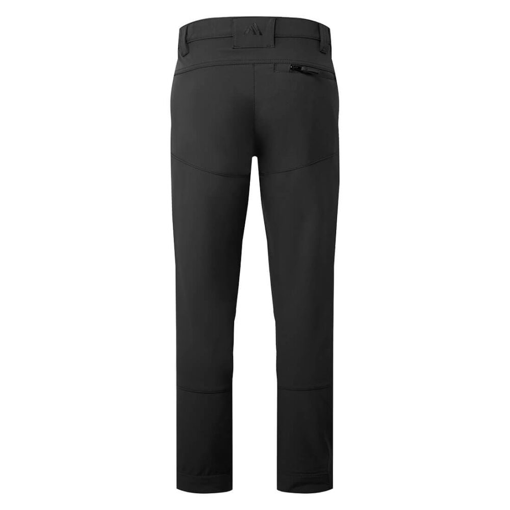 Portwest WX2 Eco Stretch Service Trousers in Black, back