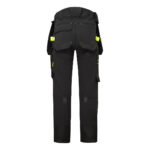 Portwest EV4 Stretch Detachable Holster Trousers in Black, back