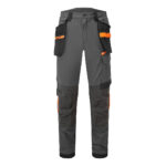 Portwest EV4 Stretch Detachable Holster Trousers in Metal Grey