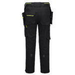 Portwest EV4 Lightweight Detachable Holster Trousers in Black, back
