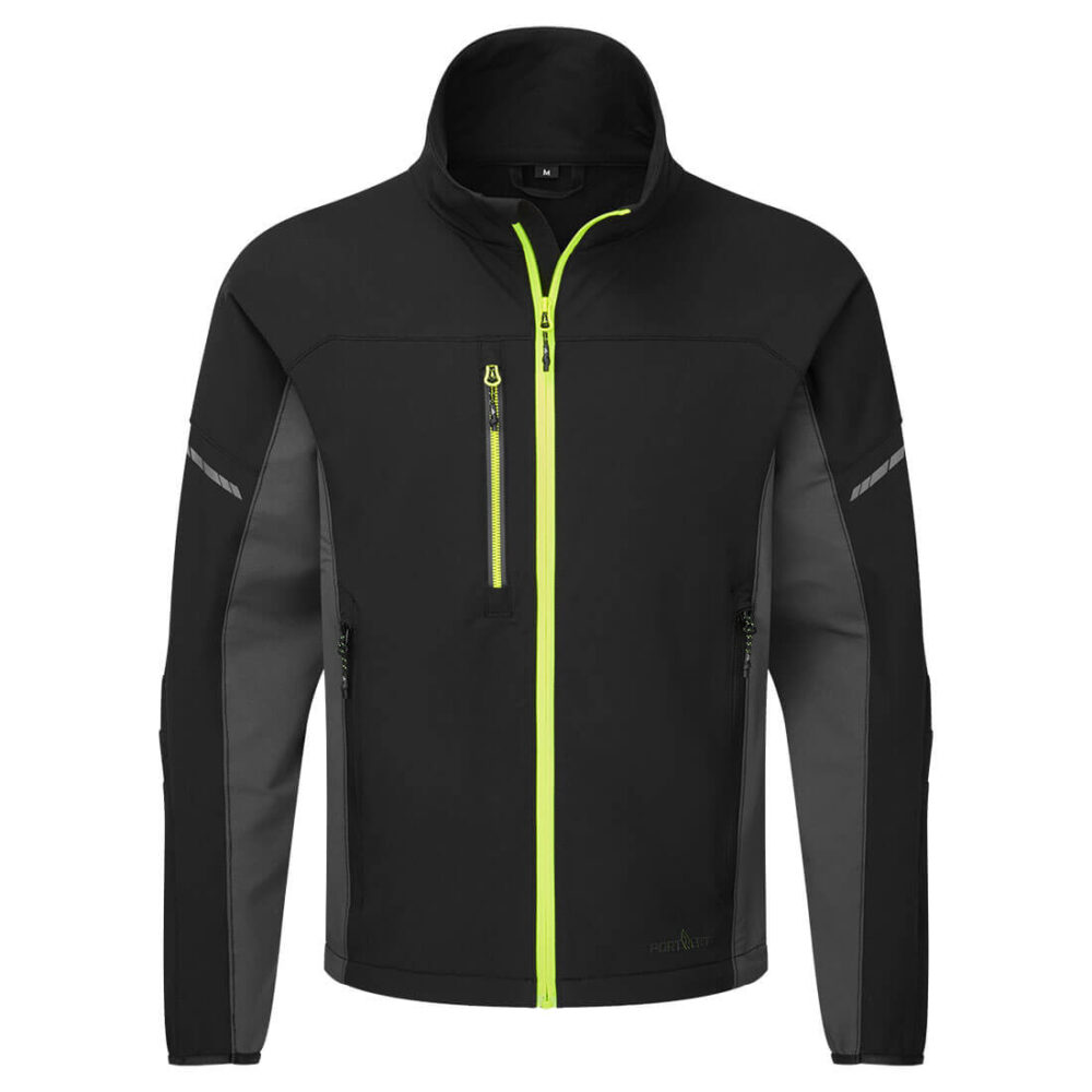EV475BKR Portwest EV4 Stretch Work Jacket in Black