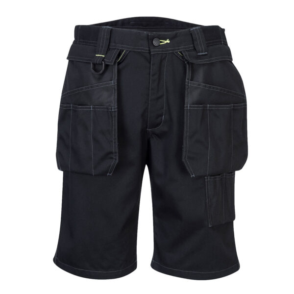 Portwest PW3 Holster Work Shorts in Black