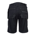 Portwest PW3 Holster Work Shorts in Black, back