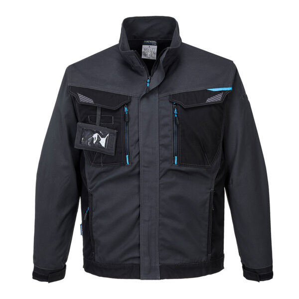 Portwest WX3 Work Jacket in Metal Grey